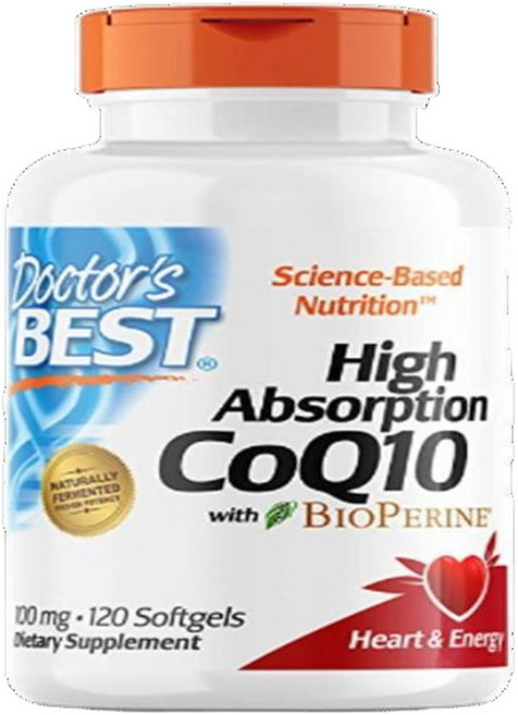 Doctors Best 코엔자임q10 120정 코큐10 코엔자임10 임신준비코큐텐, 1개