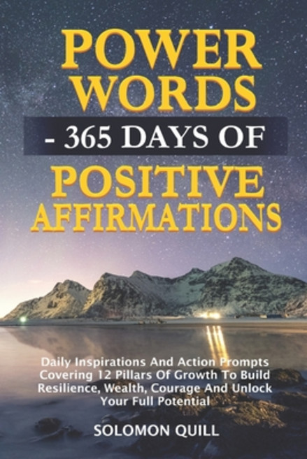 (英文圖書)Power Words - 365 Days Of Positive Affirmations: Daily Inspirations And Action P... 平裝版, Independently Published, 英文