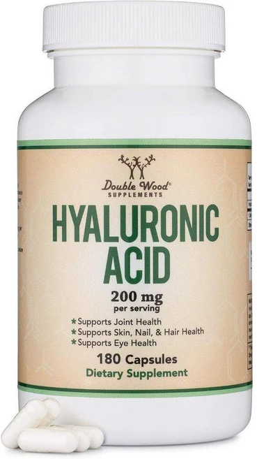 더블우드 히알루론산 Double Wood Hyaluronic Acid 200mg 180정, 1개 - 쿠팡