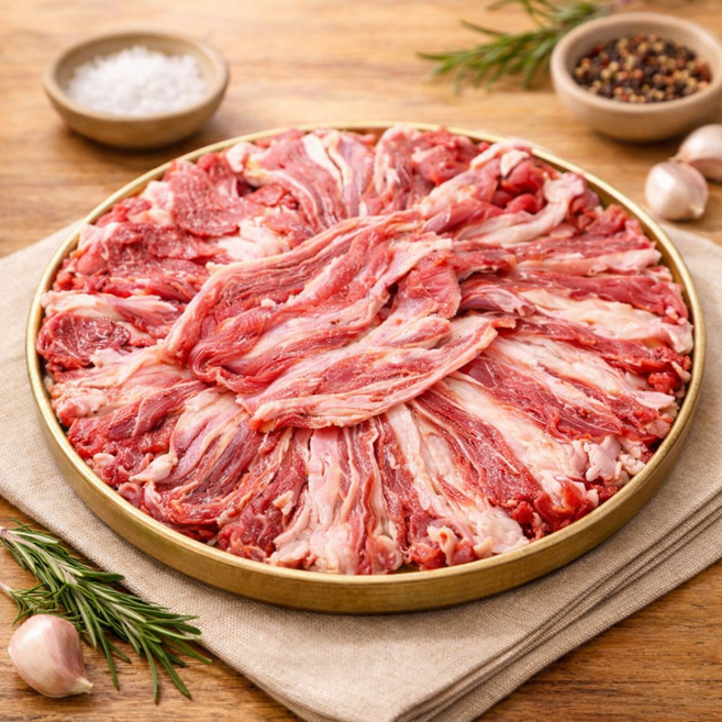 [그린푸드시스템] 냄새없는 최고급 염소 첨세계 소금구이 300g, 1개