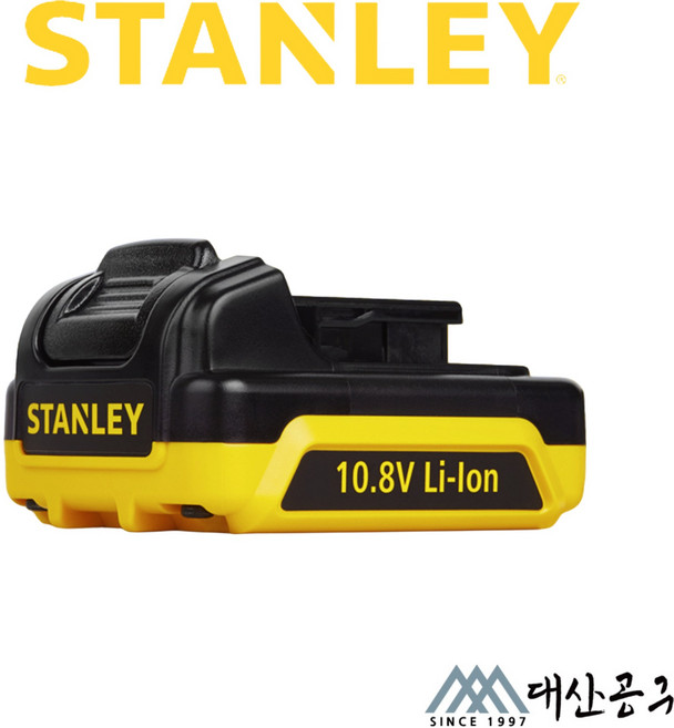스탠리 10.8V 1.5Ah 리튬이온 배터리 SCB12S, 1개