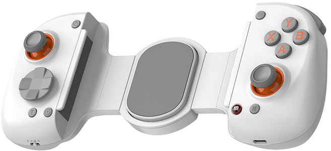 Type-C直插+藍牙 雙模遊戲手把 支援蘋果/安卓/PC/NS2, 白色, 1個, white