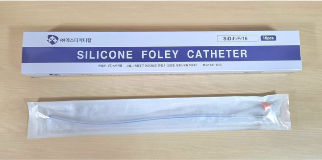 SD 폴리카테타 / 비뇨기과용범용튜브카테터 2way 16fr 18fr, 1개