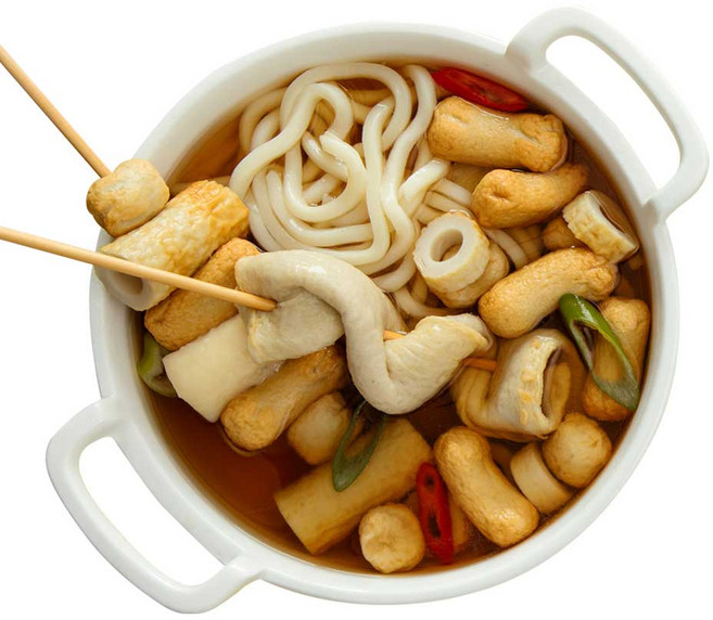 어육 80% 밀가루 사용하지 않은 모듬 어묵탕 오뎅탕 (소스 포함), 230g, 4개