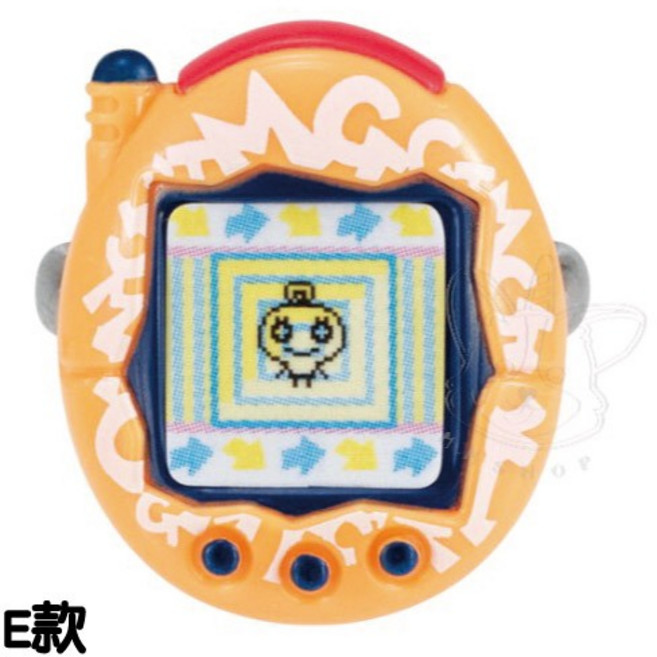 BANDAI 塔麻可吉電子雞模型戒指, 1個, E款/黃色款1 1C672