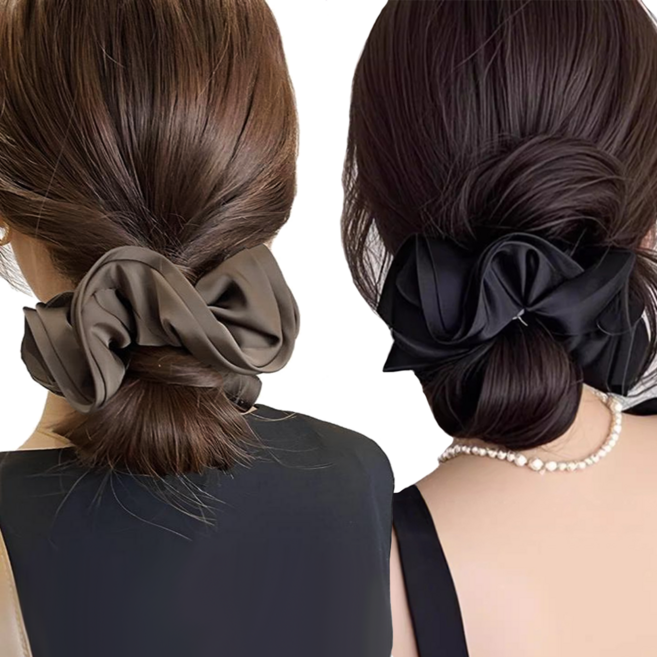 미영스 엣지 라인 곱창 머리끈 2p