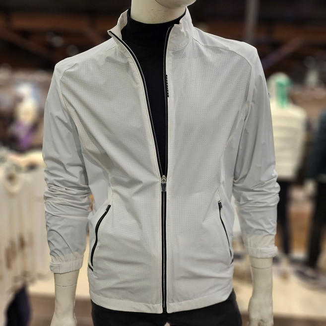 [슈페리어] #골프 봄 남성 깔끔한 디자인의 스포티함을 펀칭 홑겹 점퍼 IM0DJP102청주