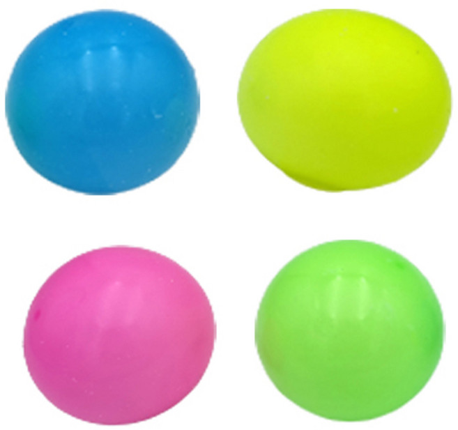 바닐라루시 야광볼 찐득이 주물럭, 랜덤발송, 1개