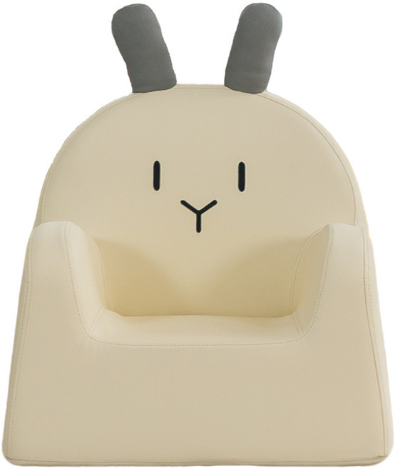 레더 유아쇼파 아기쇼파, 화이트 버니아코