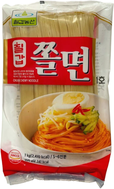 칠갑농산 쫄면 1호, 1kg, 2개