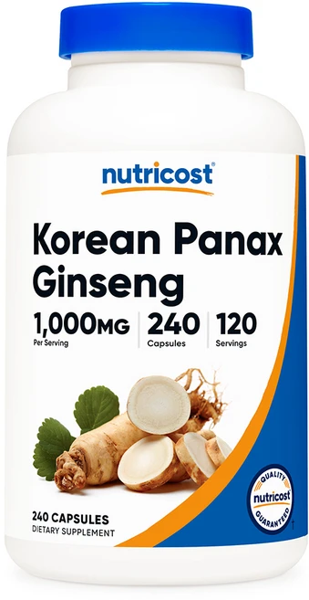 뉴트리코스트 레드진생 홍삼 1000mg 240캡슐, 240정, 1개 - 쿠팡