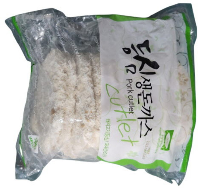 송림식품 등심생돈까스 2kg(200gx10개) / 냉동 등심돈가스