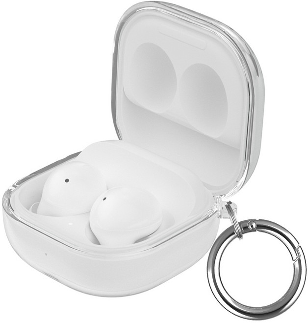 로랜텍 림피오 변색방지 TPU 크리스탈 케이스 버즈 2/1/프로/프로2/FE, 투명, 1개