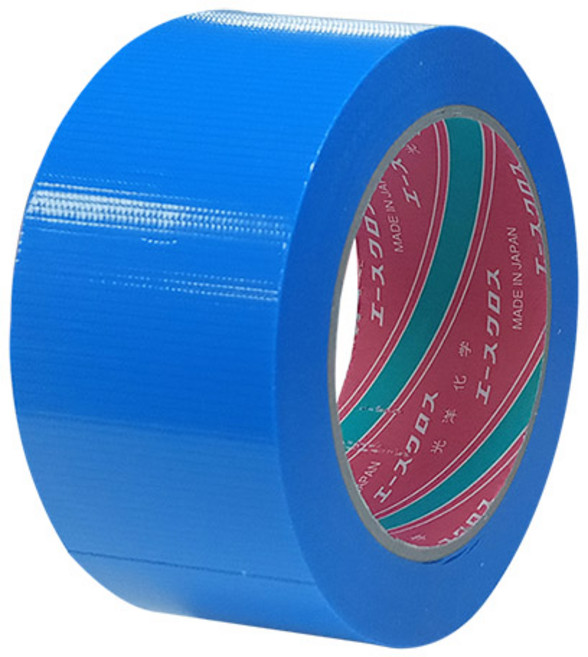 광양 에이스크로스 YB 블루 강점착 양생테이프 50mm x 25M, 1개