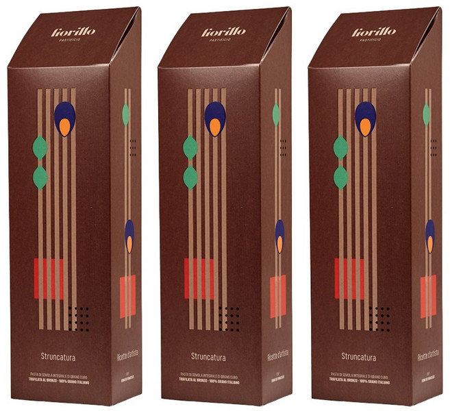 파스티피치오 피오릴로 스트룬카투라 파스타 이탈리아 수제 듀럼 밀 세몰리나 통밀 Struncatura Pasta Pastificio Fiorillo, 500g, 3개