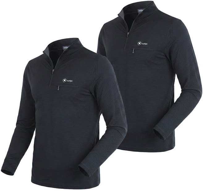 1+1 기능성 집업 냉감티 티셔츠 반목 쿨티 쿨론티 긴팔 냉감 아이스 작업복 잠옷 상의 등산복