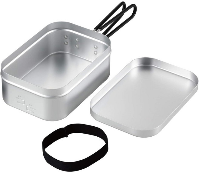 BUNDOK(번독) 알루미늄 쿠커 BD-908 L사이즈, 단일상품(B092D8DMPQ)