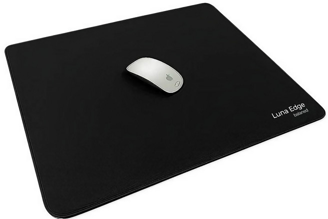 루나엣지 게이밍 마우스패드 밸런스 400x450, 1개, 엣지블랙