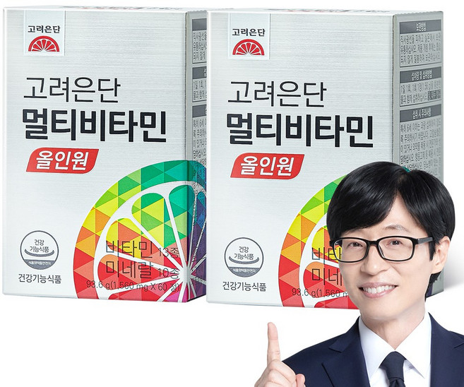 고려은단 멀티비타민 올인원, 60정, 2박스