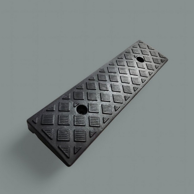 문턱 경사대 계단 받침 휠체어 진입판 차량 주차 발판 50x13x3cm, 상세페이지 참조, 1개