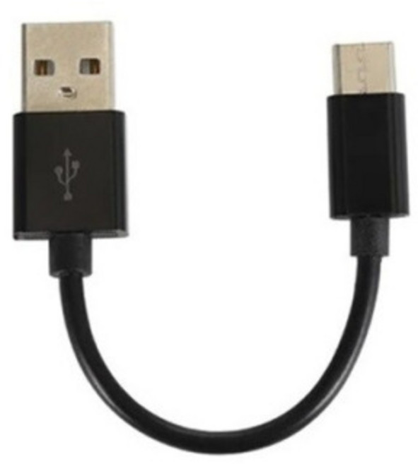 마이크로5핀 케이블 10Cm 충전/데이터 쇼츠 케이블, 1개, 검정