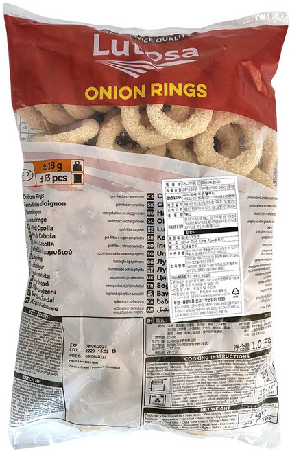 루토사 어니언링 1kg 양파튀김, 1개