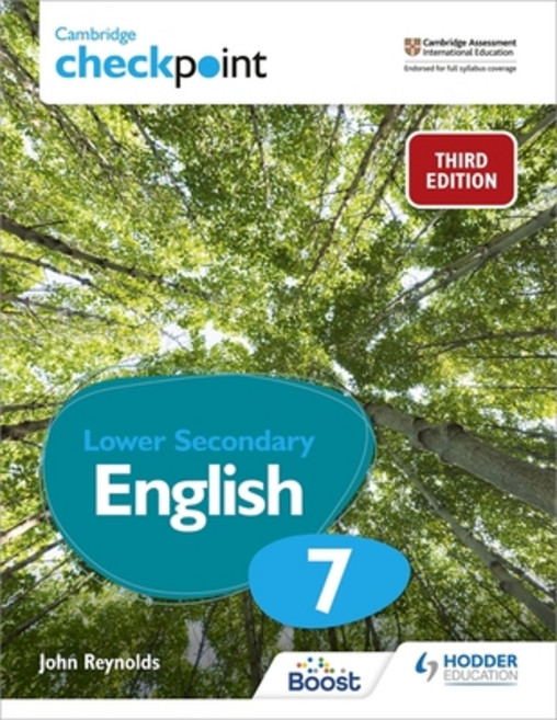 (영문도서) Cambridge Checkpoint Lower Secondary English Student's Book 7: Hodder Education Group Paperback, 9781398300163