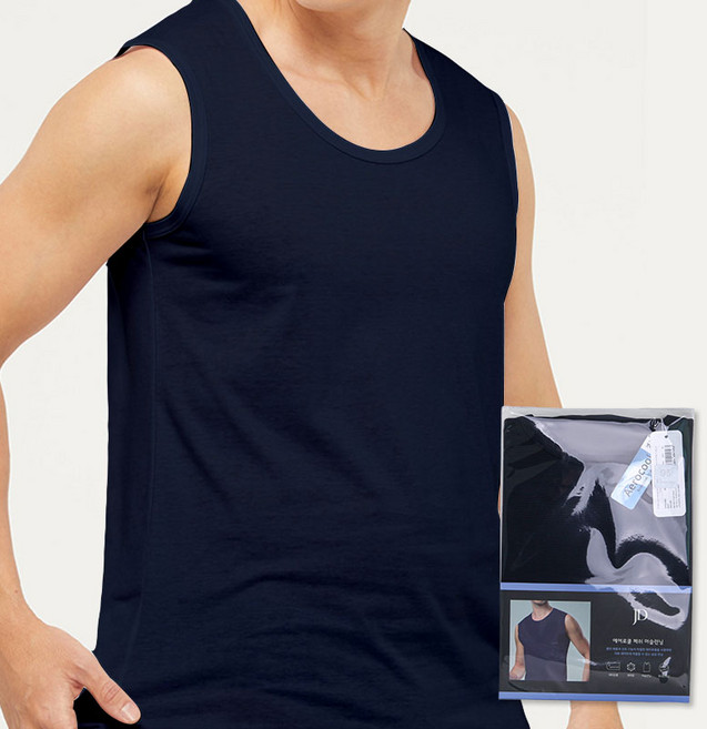 제임스딘 국내생산 에어로쿨 남성 머슬런닝 1매