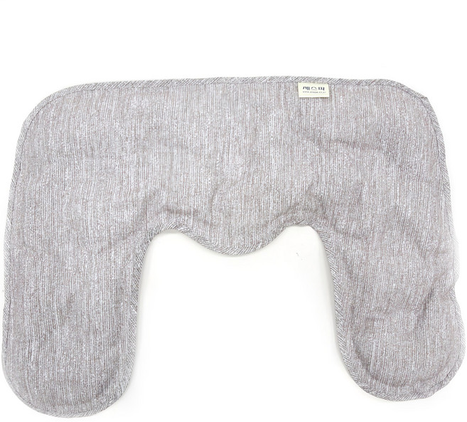 제스파 데일리 힐링 찜질팩 목어깨형 그레이, 1개