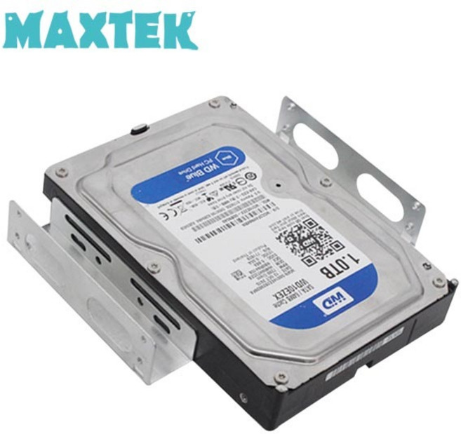 무배 맥스텍 MT843 3.5 to 5.25 HDD 하드 장착 가이드 CD-ROM DVD-ROM 장착 하드디스크 가이드 브라켓