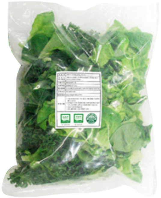 [주은이의식탁] 그린어스 유러피안 전처리 컷팅 샐러드 간편하게 즐길 수 있는 채소 무농약/GAP인증, 1박스, 2kg