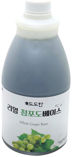 도도한 리얼 청포도베이스, 1개, 1.5L