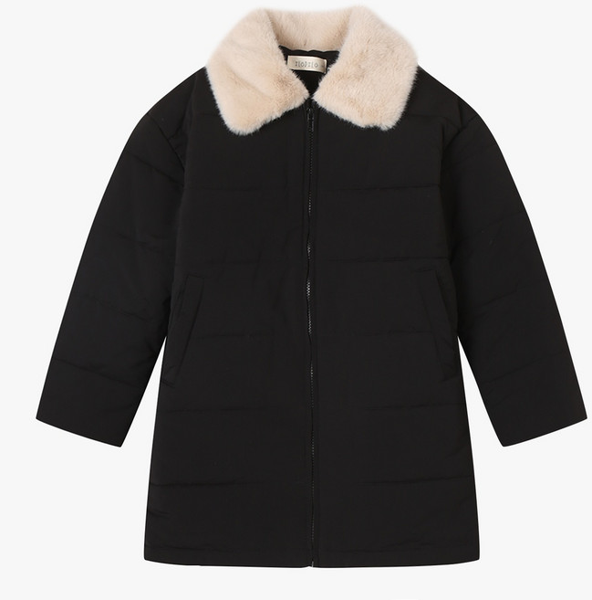 일로딜로 산본점 24년 겨울 주니어 아동 초등학생 요즘 대세 모던 퍼카라 롱 패딩