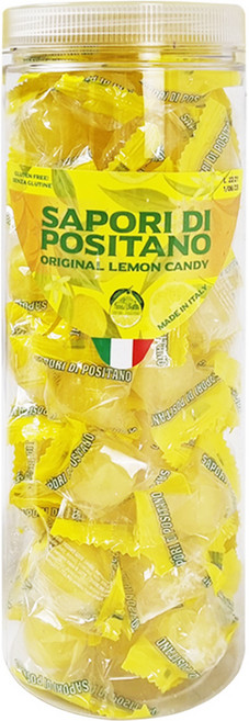 사포리디포지타노 레몬맛 캔디 사각통, 500g, 1개