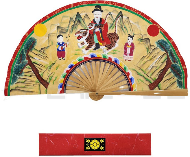 이북식 본산신령부채