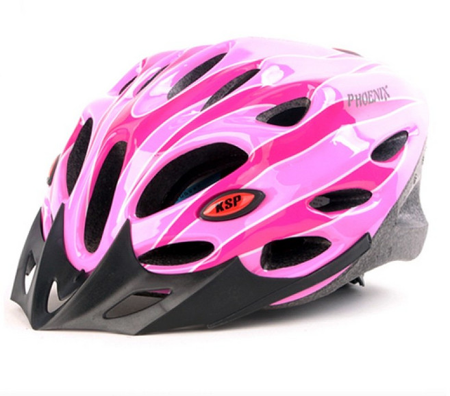 킹카스포츠 헬멧 피닉스 자전거 인라인 킥보드 안전모, 1개, 핑크