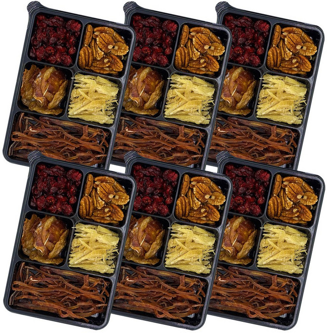 바보상회 마른안주 5종 세트 플래터 B, 6개, 160g