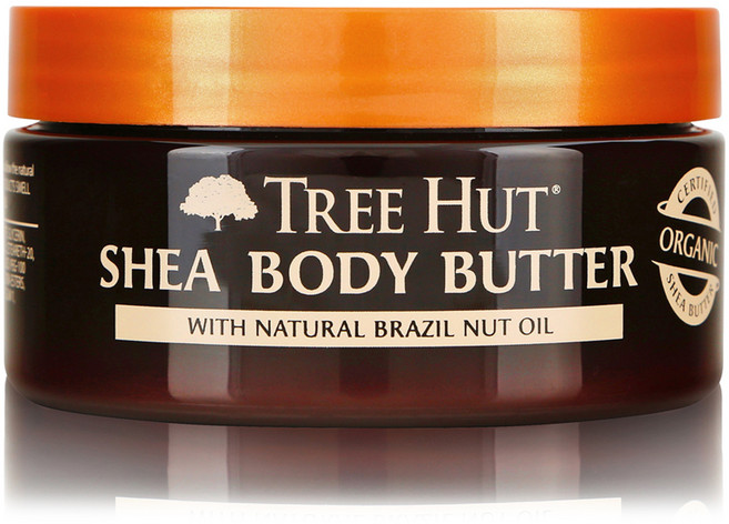 Tree Hut 24 시간 인텐스 하이드레이팅 시어 바디 버터, 198g, Brazilian Nut, 1개
