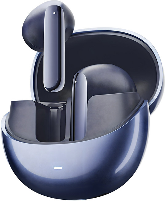 QCY HT10 에일리 버즈 프로 플러스 세미 인이어 ANC 블루투스 이어폰, HT10(골드라벨), 블루