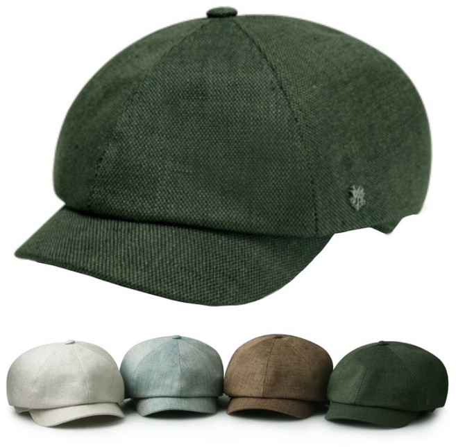 빅사이즈 스티프 뉴스보이캡 대두헌팅캡 큰머리