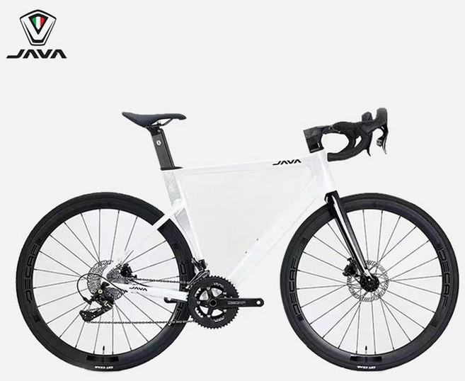 자바 실룰로6 자바볼라타 시마노24단 카본포크 로드바이크 SILURO6, L, A. 화이트 (LT-WOO), 1개