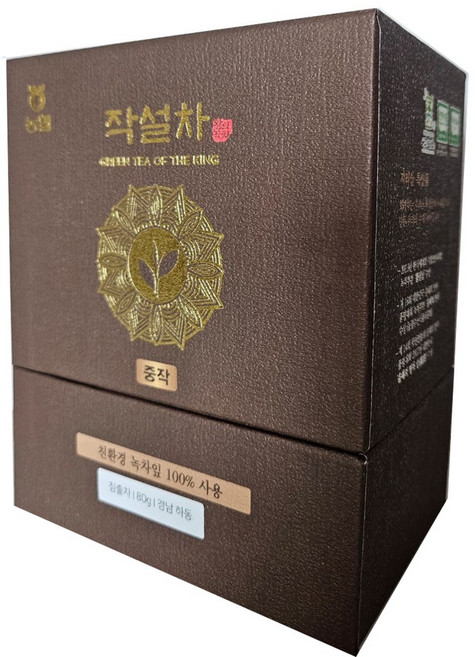 화개악양농협 작설차 중작80g, 40g, 2개, 1개입