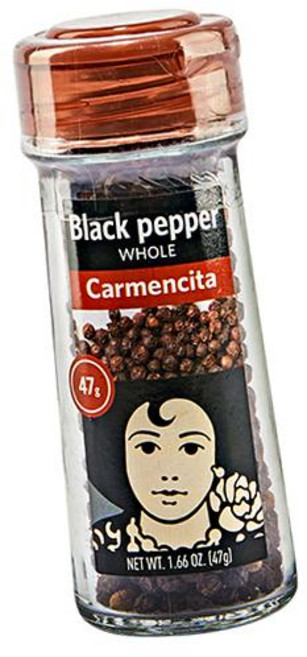 카르멘시타 통 흑후추 47g 향신료, 1개