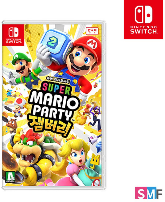 [공식판매처 에스엠퓨처스] 닌텐도 스위치 슈퍼마리오 파티 잼버리 한글판 오늘출발, 슈퍼마리오 파티 잼버리 단품