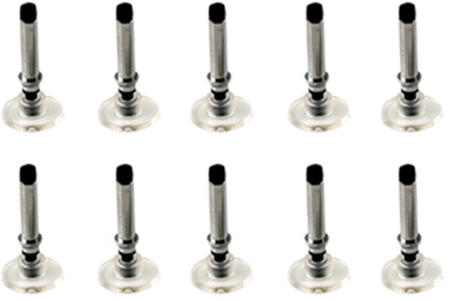 클린프로젝트 컬러풀 스타일러스 터치펜+리필 구성, 1세트, 펜촉 리필 10개