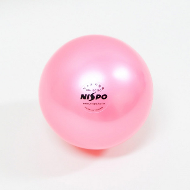 니스포 리듬체조공 6인치 주니어 리듬체조 공 M, 6인치_핑크, 1개