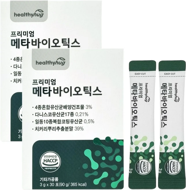 헬씨허그 프리미엄 메타바이오틱스 모유유산균 사균체, 2박스, 30회분 - 쿠팡