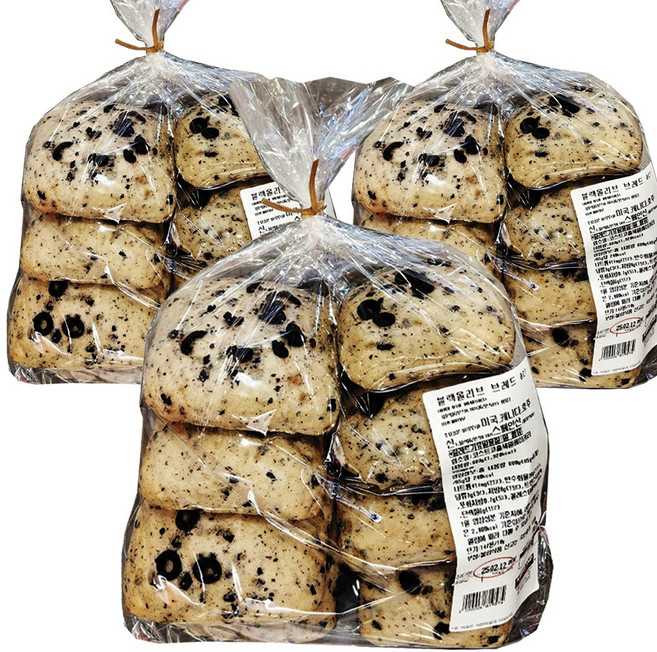 코스트코 블랙올리브 브레드, 3개, 680g