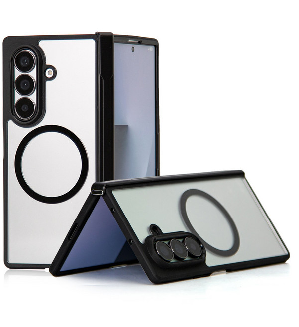 윰스모르 2배자력 갤럭시 Z 폴드맥세이프 힌지보호 휴대폰 케이스