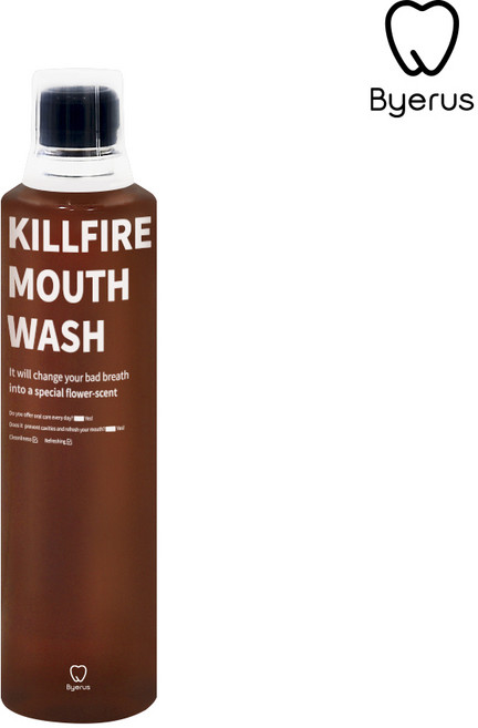 빠이러스 킬파이어 무알콜 입냄새제거 찌꺼기가글 구강청결제, 500ml, 1개